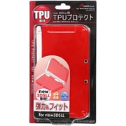 ANS-3D060RD-Y [NEWニンテンドー3DSLL用 TPUプロテクトカバー レッド]