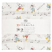 DSN-TY-216 [ディズニー かや生地ふきん 奈良の蚊帳生地 音符ステップ]