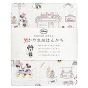 DSN-TY-317 [ディズニー かや生地ハンカチ 奈良の蚊帳生地 ミニーデート]