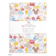 DSN-TY-111 [ディズニー かや生地 タオル たおる 奈良の蚊帳生地 アイコンスタンプ]