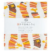 DSN-TY-214 [ディズニー かや生地ふきん 奈良の蚊帳生地 プーさんの本棚]