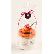 LPSI-6504 [Le Patissier ハンドタオル 今治ウォッシュタオル カップケーキ オレンジ]