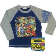 2306771 [手裏剣戦隊ニンニンジャー TRY 長袖Ｔシャツ ブルー 110cm]