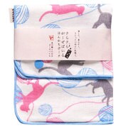 TGC-S712 [和布華 ハンドタオル ねこ]