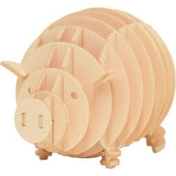 Paper Art si-gu-mi ブタ [紙製パズル]