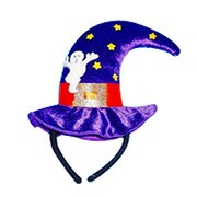 ハロウィン カチューシャハット ゴースト パープル