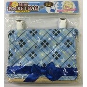 ショルダー付ミニポケットバッグ ブルー・スター