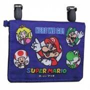 クリップ付ミニバッグ スーパーマリオ ネイビー