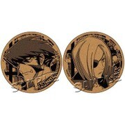 キャラクターグッズ 血界戦線 コルクコースター クラウス＆K・K