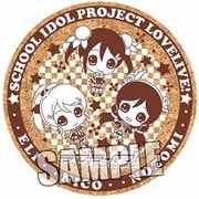 ラブライブ！ 大判コルクコースター [3年生]