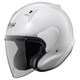 ヘルメット ジェット MZ-F グラスホワイト 54