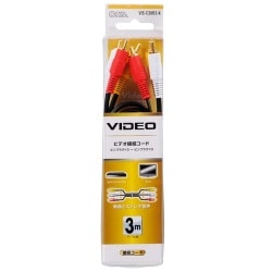 ピンプラグ×3-ピンプラグ×3 3m VIS-C30R3-K