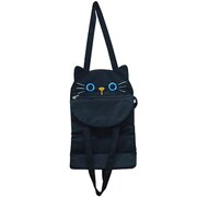 ME66 [ねこのぱくぱくバッグ クロ]
