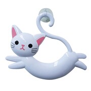 ME47 [ねこのタオルハンガー シロ]