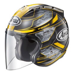 ヨドバシ.com - ARAI アライ SZ-RAM4 Chronus 黄 57-58 [ヘルメット ジェット] 通販【全品無料配達】