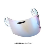 ヘルメットパーツ 1172 スーパーアドシスIミラーシールド ライトスモーク/ミラーブルー