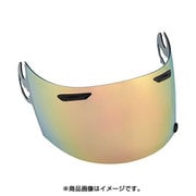 ヘルメットパーツ 1176 スーパーアドシスIミラーシールド セミスモーク/ミラーレッド