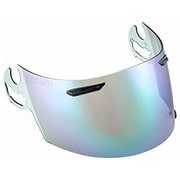 ヘルメットパーツ 1178 スーパーアドシスIミラーシールド セミスモーク/ミラーグリーン