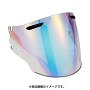 ヘルメットパーツ 1211 スーパーアドシスMZシールド ライトスモーク/ミラーレッド