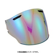 ヘルメットパーツ 1218 スーパーアドシスMZシールド セミスモーク/ミラーグリーン