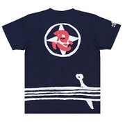 半袖Tシャツ 忍者スラブ天竺 Mサイズ インディゴ BU1132025A