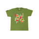 半袖Tシャツ 寿司詰めスラブ天竺 Lサイズ グリーン BU1152046A