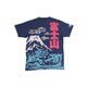半袖Tシャツ 富士山スラブ天竺 Lサイズ インディゴ BU1132212D