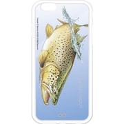 内田進アートカバーコレクション 晴釣雨釣 ブラウントラウト [iPhone 6/6s 4.7インチ用ケース]