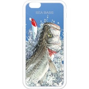 内田進アートカバーコレクション 晴釣雨釣 シーバス [iPhone 6/6s 4.7インチ用ケース]