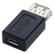 USB変換アダプタ Micro-Bメス - Aメス ADV-122