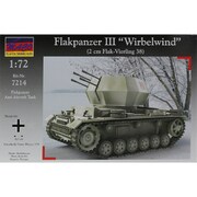 MC7214 [1/72スケール ドイツ ヴィルベルヴィント 20mm 4連装 3号戦車車体]