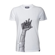 t-shirt snapographer white XL [レンズキャップポケット付き Tシャツ サイズXL ホワイト]
