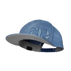 headwear  gray chart cap sky blue [汗止めバンド付き帽子 スカイブルー]