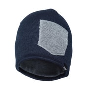 headwear  winter beanie navy [レンズキャップポケット付き ビーニー帽 冬用 ネイビー]