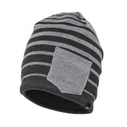 headwear  winter beanie stripe [レンズキャップポケット付き ビーニー帽 冬用 ストライプ]