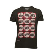 t-shirt camchart dark military XXL [レンズキャップポケット付き Tシャツ サイズXXL ダークミリタリー]