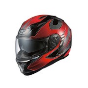フルフェイスヘルメット KAMUI-2 STINGER (スティンガー) XL ブラックレッド