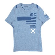 AA1142-J/L [クロスフィット トリブレンド グラフィック ショートスリーブTシャツA ハンディブルーF11 Lサイズ]