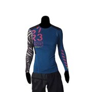 AA1224-J/L [ワンシリーズ LW Comp グラフィックロングスリーブTシャツA ハンディブルーF11 Lサイズ]