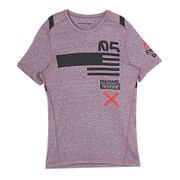 AB4916-J/L [クロスフィット トリブレンド グラフィック ショートスリーブTシャツA ロイヤルオーキッドF15 Lサイズ]