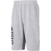 AE3723-J/L [ワンシリーズ ムービングハイブリッド スウェットロングショーツ ミディアムグレイヘザー Lサイズ]
