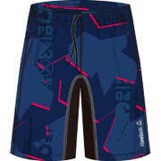 AE3734-J/L [ワンシリーズ ムービングハイブリッド グラフィックスウェットハーフパンツ バティックブルー/ファウインディゴ Lサイズ]