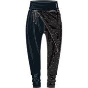 AE3858-J/L [ユルスリム ソフトニットパンツ ブラック/グラブル Lサイズ]