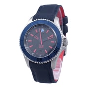 BMW Motorsport Steel ブルー&レッド クオーツ ユニセックス 正規品 1年保証 BM.BRD.U.L.14
