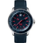 BMW Motorsport Steel ブルー&レッド ビッグ クオーツ メンズ 正規輸入品 BM.BRD.B.L.14