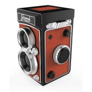 5028 [TLR CAMERA BLUETOOTH SHUTTER 二眼レフカメラ Bluetoothリモートシャッター ブラウン]