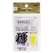 下野 ハヤ毛鈎仕掛 輝 小鈎 6本仕立 [仕掛け 渓流用]