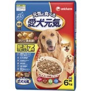 愛犬元気 肥満気になる 7歳以上用 ささみ・ビーフ・緑黄色野菜・小魚入り [犬用 ドライフード 6.0kg 7歳以上 総合栄養食]