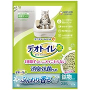 デオトイレ ふんわり香る消臭・抗菌サンド ナチュラルグリーンの香り [猫砂 3.8L]