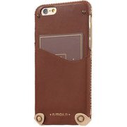 VT-69532-BR [Minimalist レザーケース for iPhone 6/6s ブラウン]